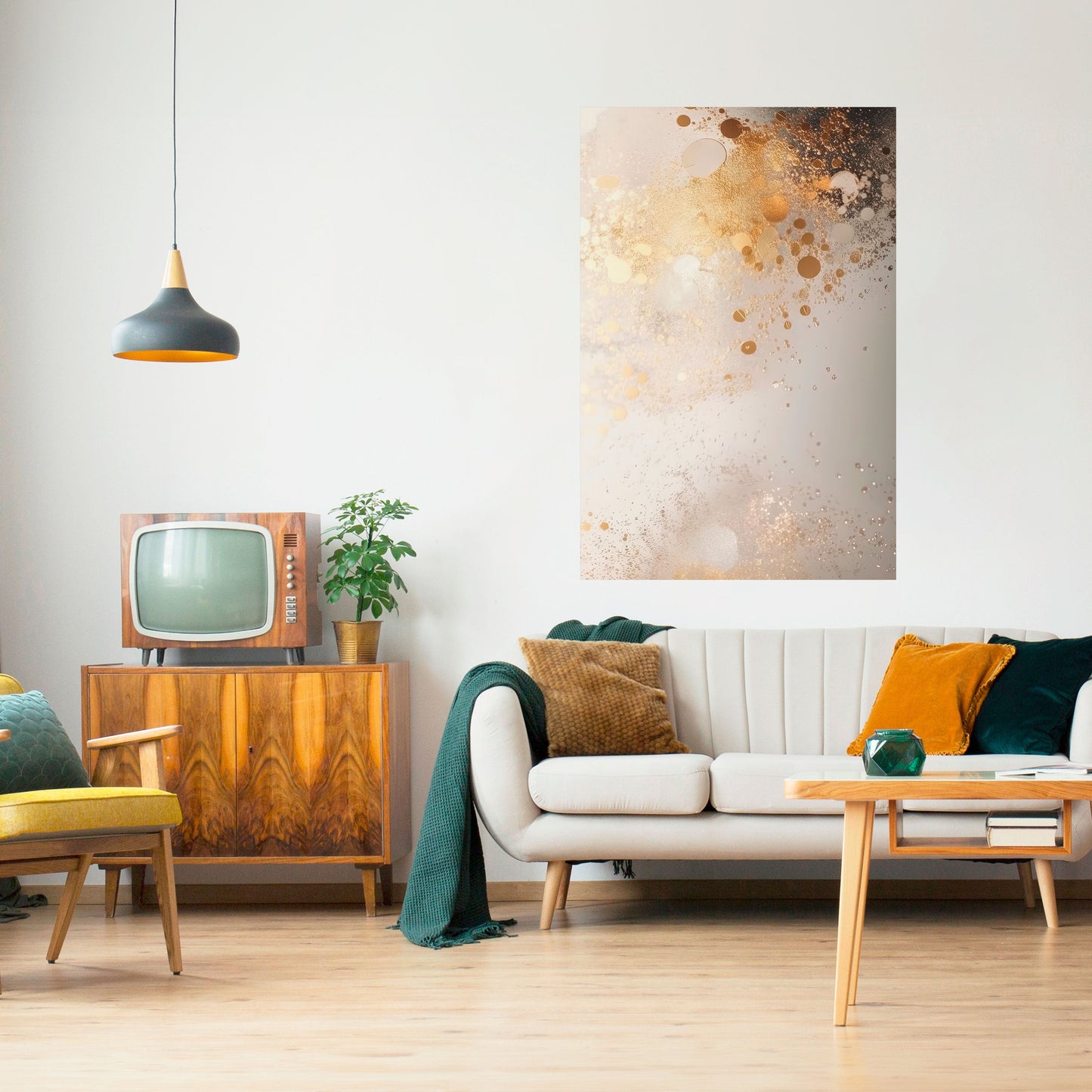 Poster verticale staccabile e attaccabile PRECIOUS CADENCE
