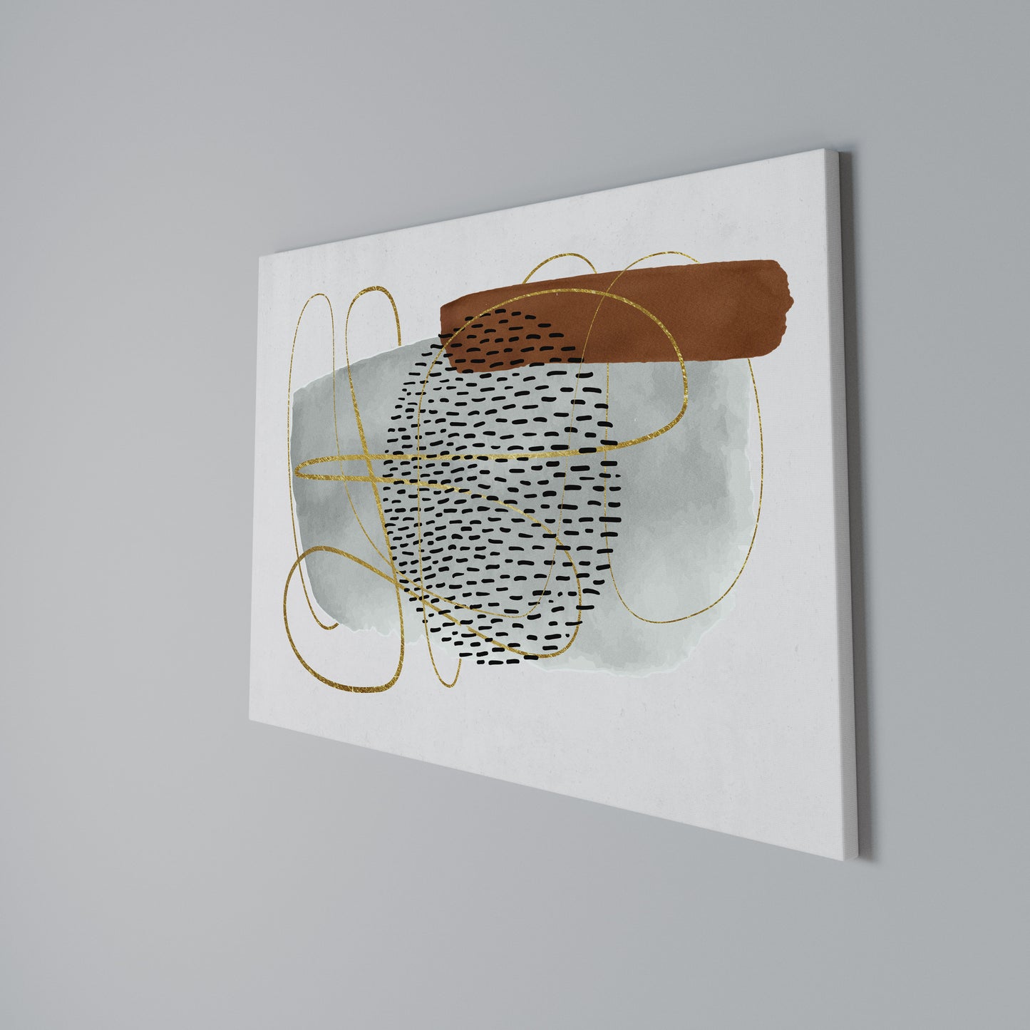 WRAPPED IN FORM Stampa su tela orizzontale
