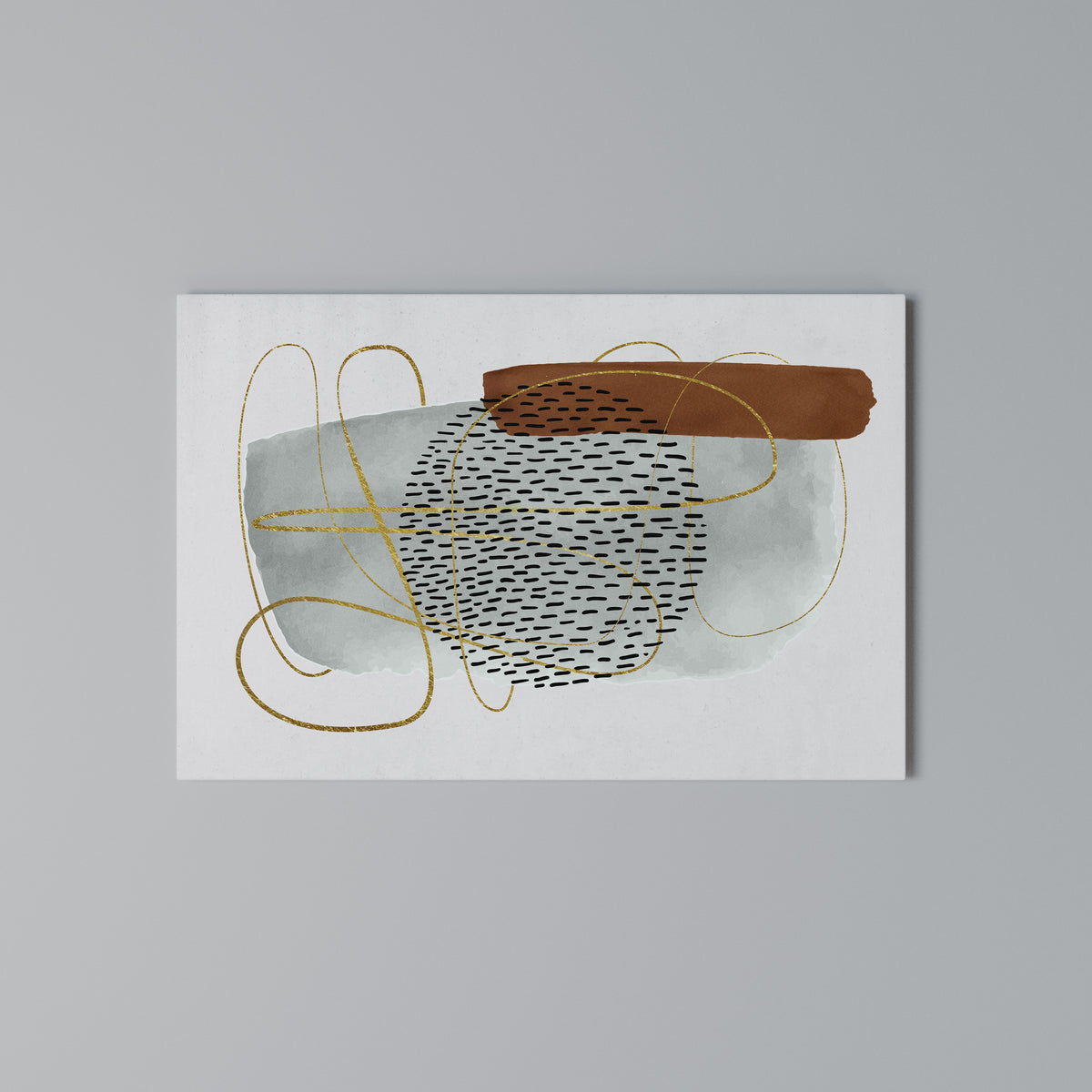 WRAPPED IN FORM Stampa su tela orizzontale