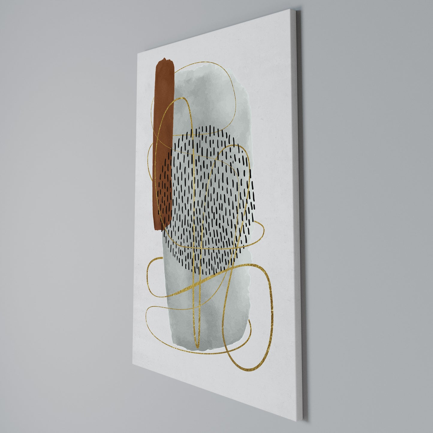 WRAPPED IN FORM Stampa su Tela Verticale