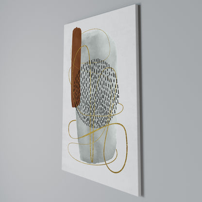 WRAPPED IN FORM Stampa su Tela Verticale