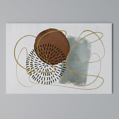 WRAPPED IN SHAPE Stampa su tela orizzontale