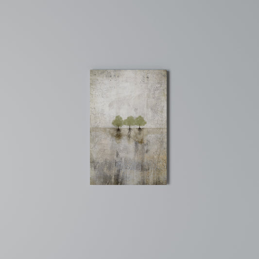 ROOTS OF TIME Stampa su Tela Verticale