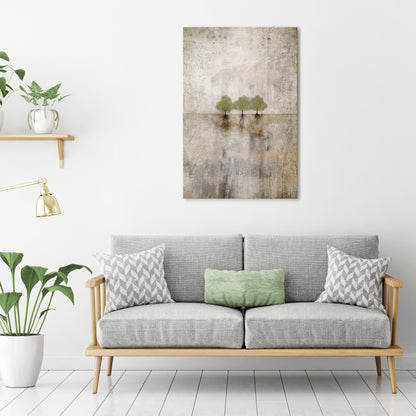 ROOTS OF TIME Vertical Canvas Print