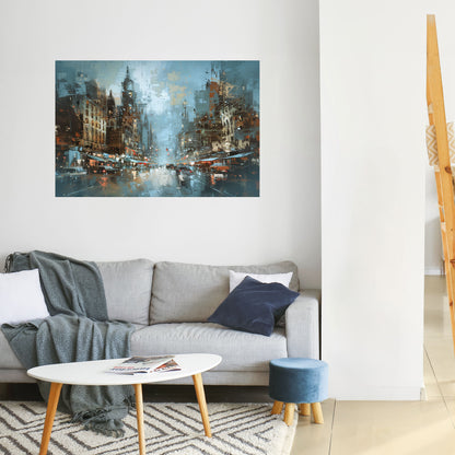 Poster orizzontale staccabile e attaccabile URBAN FEVER