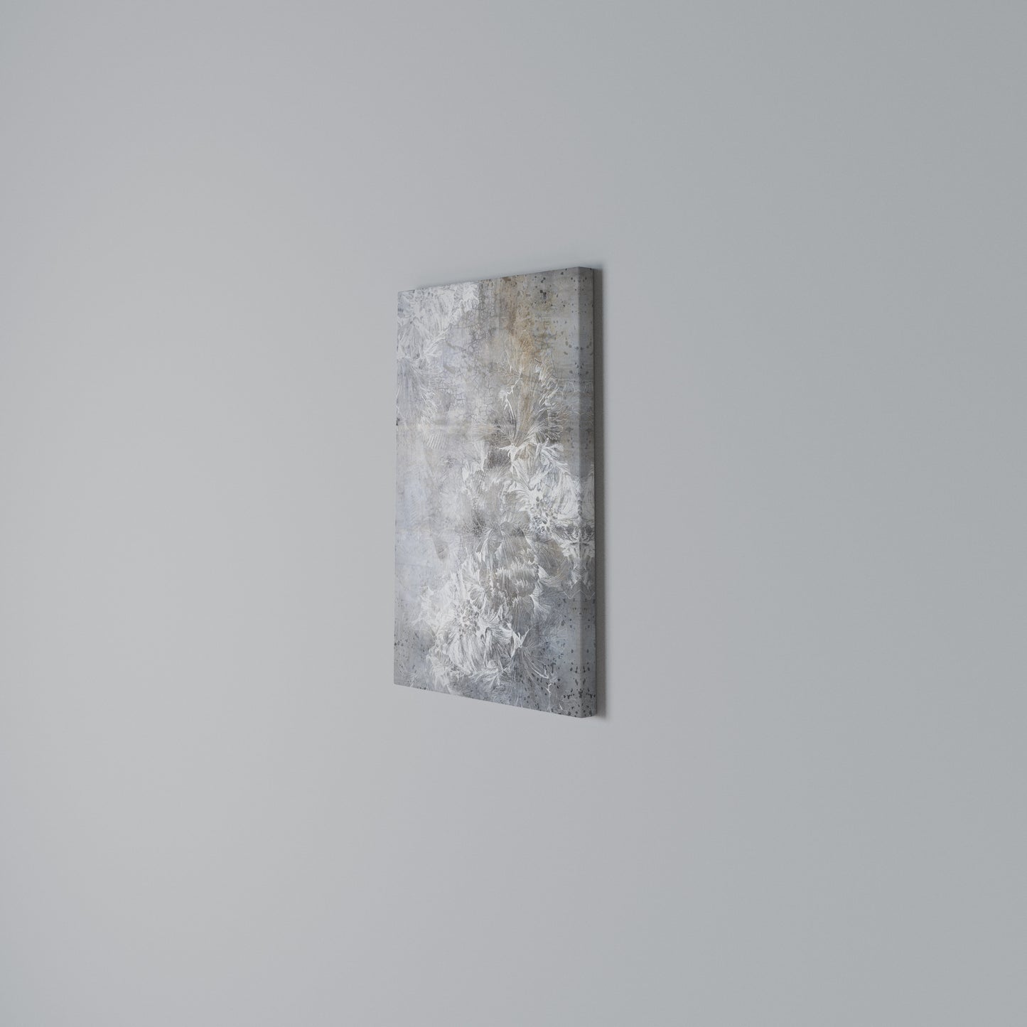 WHITE WHISPER Stampa su Tela Verticale