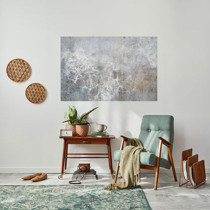 WHITE WHISPER Poster orizzontale staccabile e attaccabile