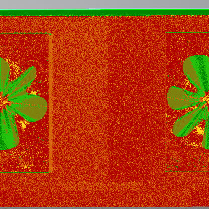 ELECTRIC ILLUSION Stampa su Tela Verticale