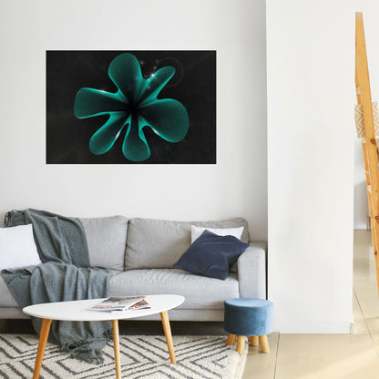 ILLUSIONE ELETTRICA Poster orizzontale staccabile e attaccabile