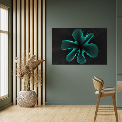 ILLUSIONE ELETTRICA Poster orizzontale staccabile e attaccabile