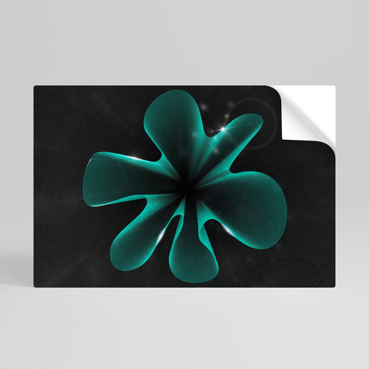 ILLUSIONE ELETTRICA Poster orizzontale staccabile e attaccabile