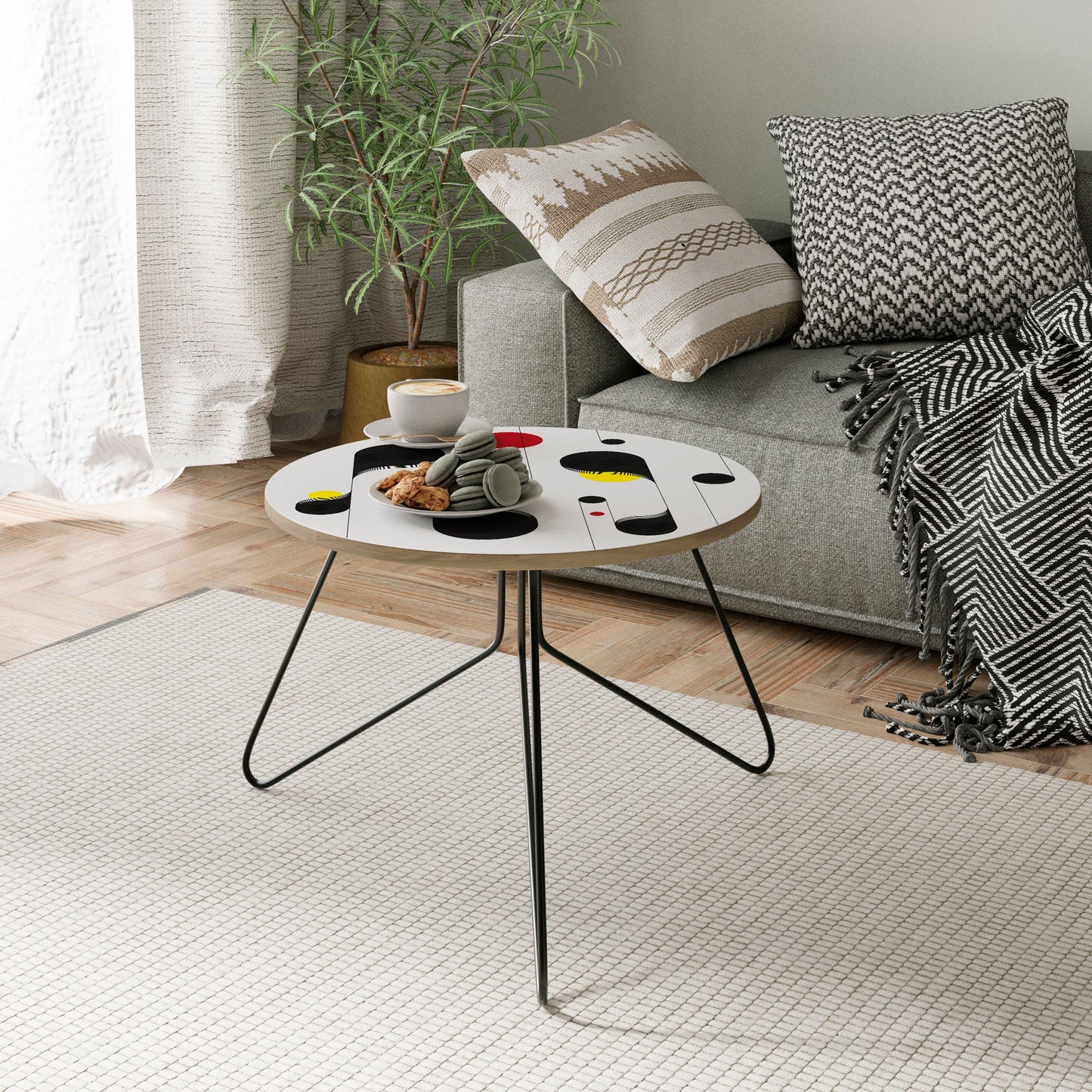 DOT-TO-DOT LULLABY Small Coffee Table