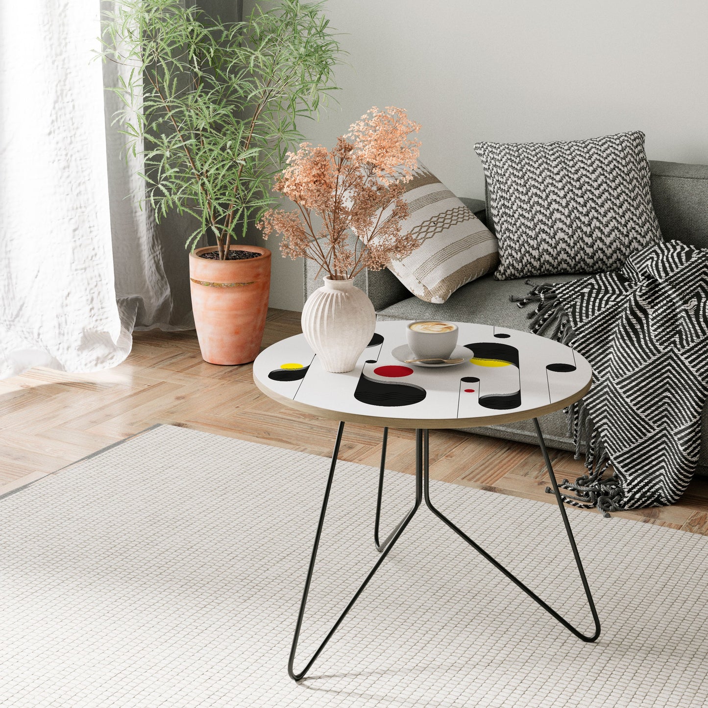 DOT-TO-DOT LULLABY Large Coffee Table