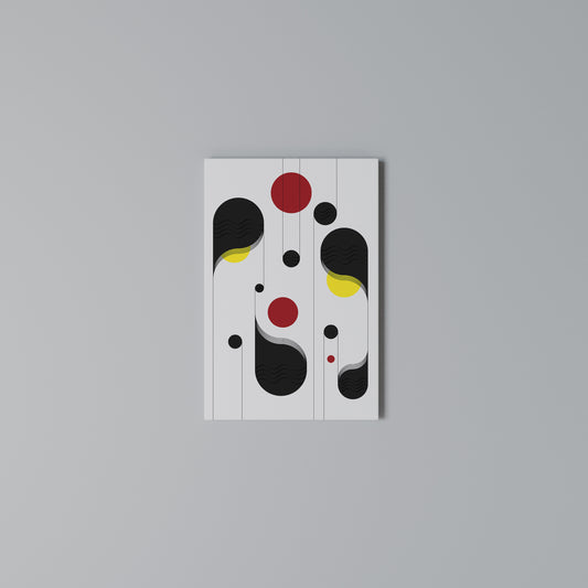 DOT-TO-DOT LULLABY Stampa su Tela Verticale
