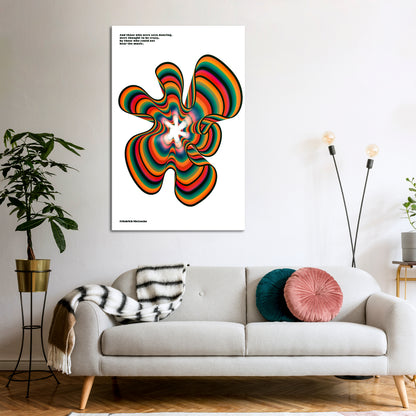 NOSTALGIC ECHOES [ENG] Vertical Canvas Print