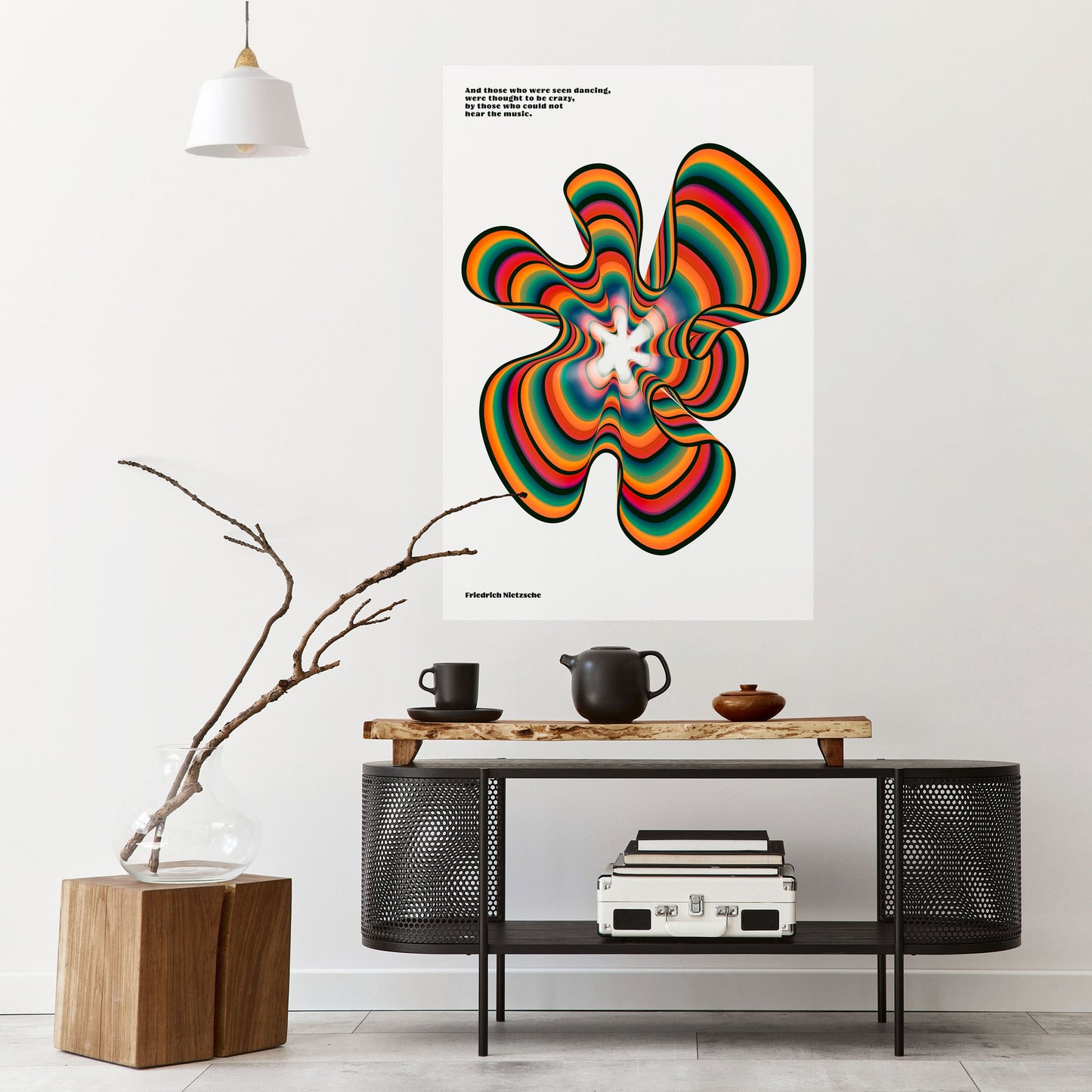 ECHI NOSTALGICI [ENG] Poster verticale staccabile e attaccabile