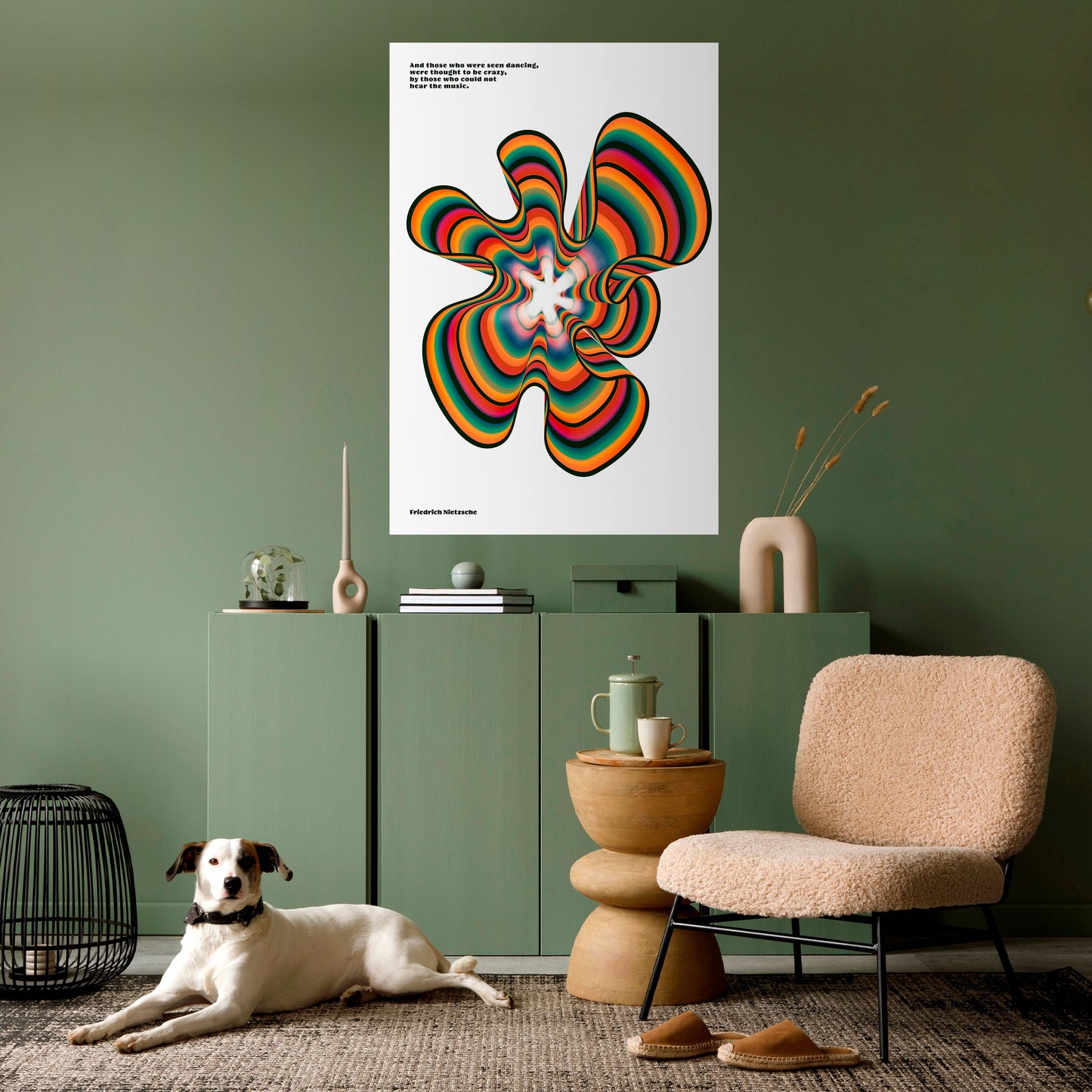 ECHI NOSTALGICI [ENG] Poster verticale staccabile e attaccabile