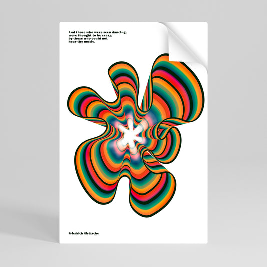ECHI NOSTALGICI [ENG] Poster verticale staccabile e attaccabile