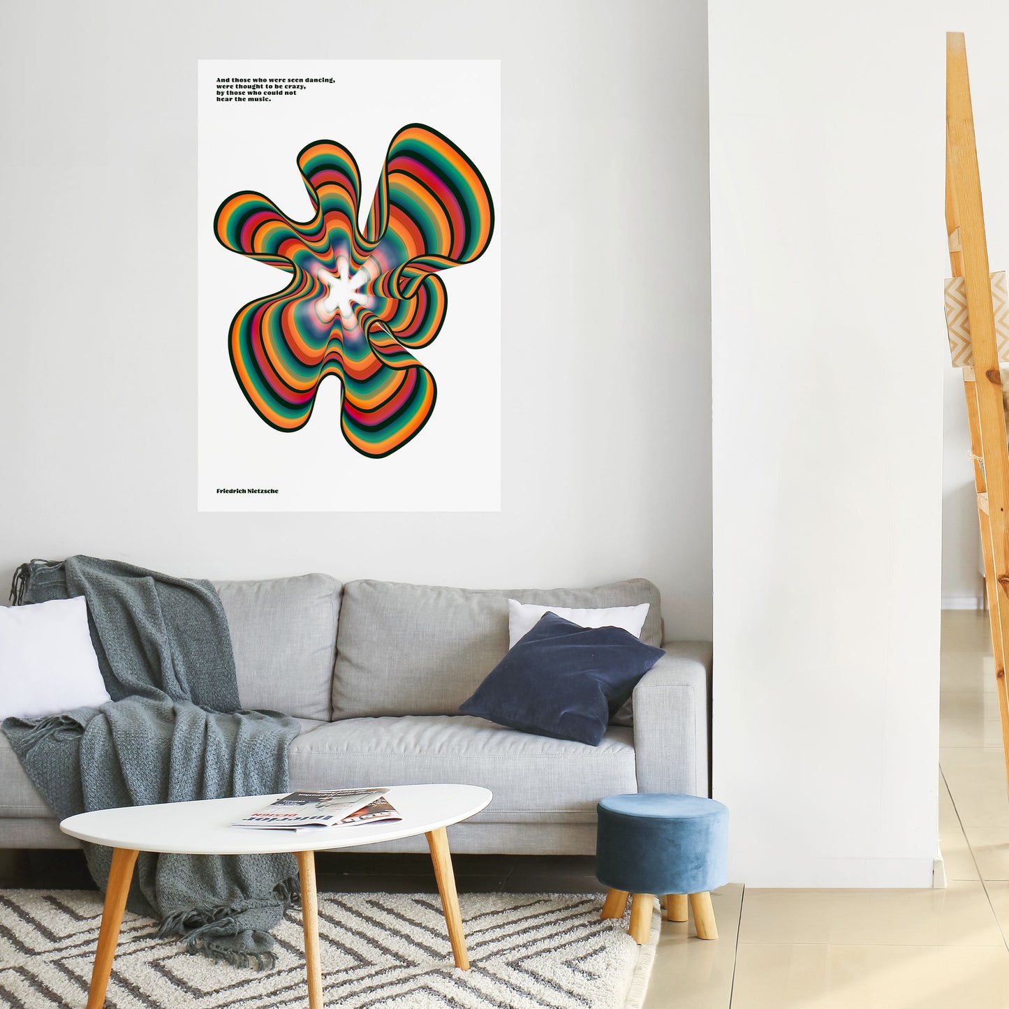 ECHI NOSTALGICI [ENG] Poster verticale staccabile e attaccabile