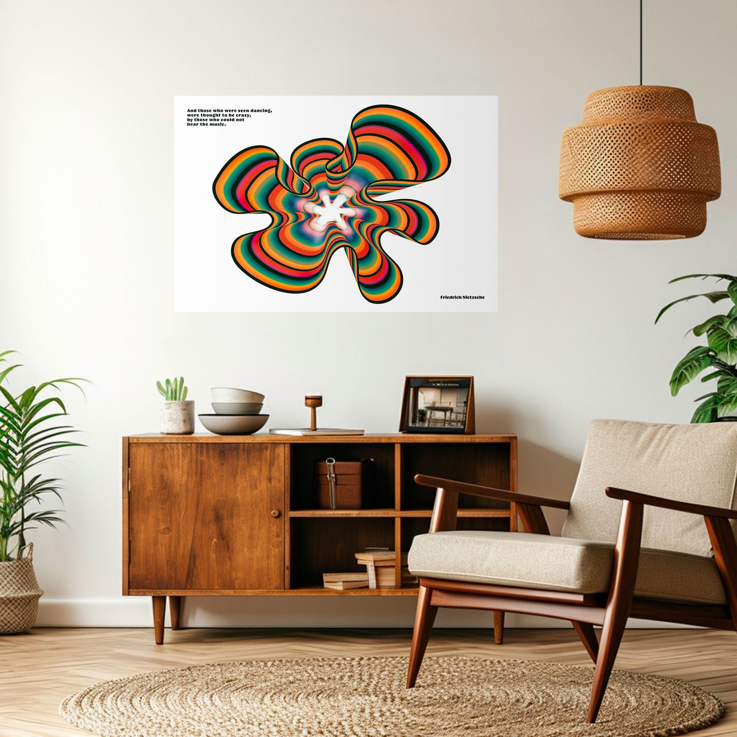 ECHI NOSTALGICI [ENG] Poster orizzontale staccabile e attaccabile