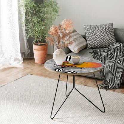 WHIMSICAL WAVES Large Coffee Table