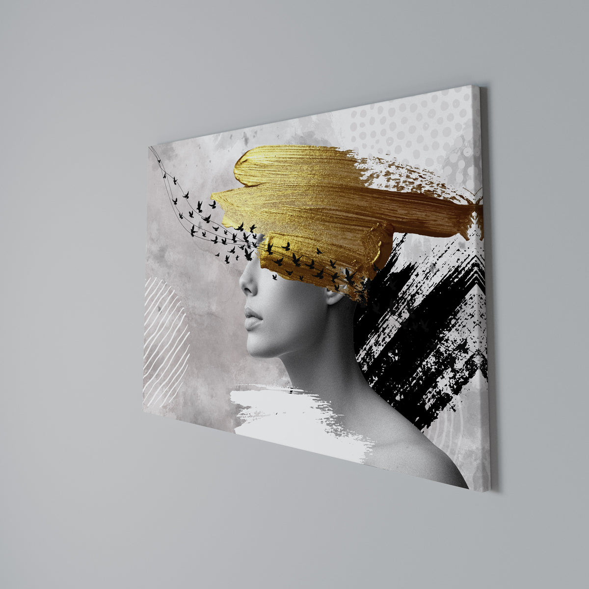 TREASURE THOUGHTS Stampa su tela orizzontale