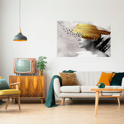 TREASURE THOUGHTS Poster orizzontale staccabile e attaccabile