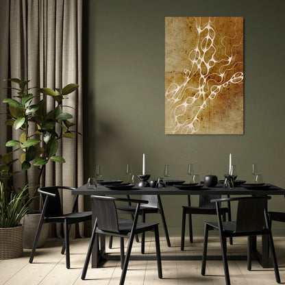 ARCANE ARRAY Vertical Canvas Print