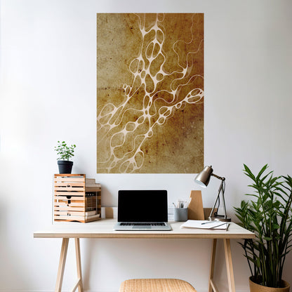 Poster verticale staccabile e attaccabile ARCANE ARRAY