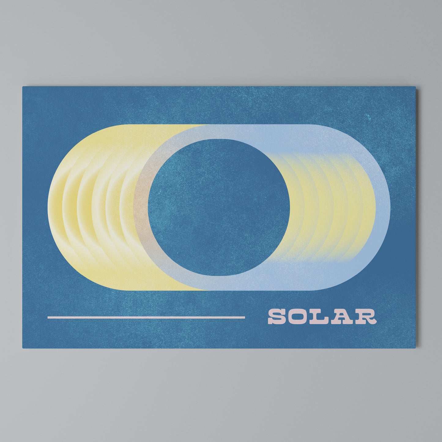 SOLAR APERTURE Stampa su tela orizzontale