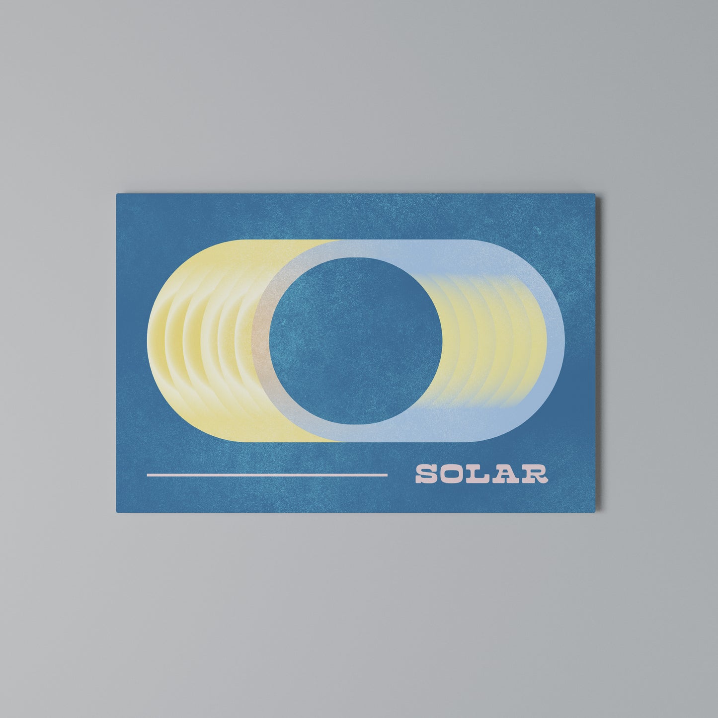 SOLAR APERTURE Stampa su tela orizzontale