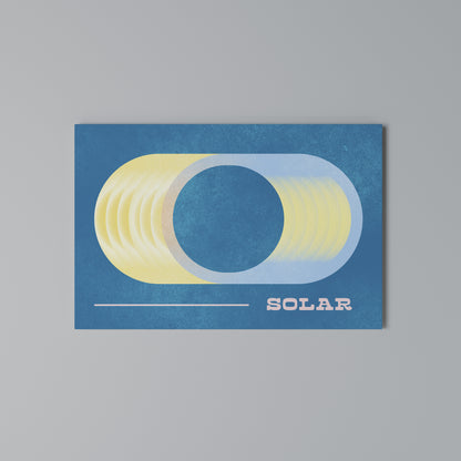 SOLAR APERTURE Stampa su tela orizzontale