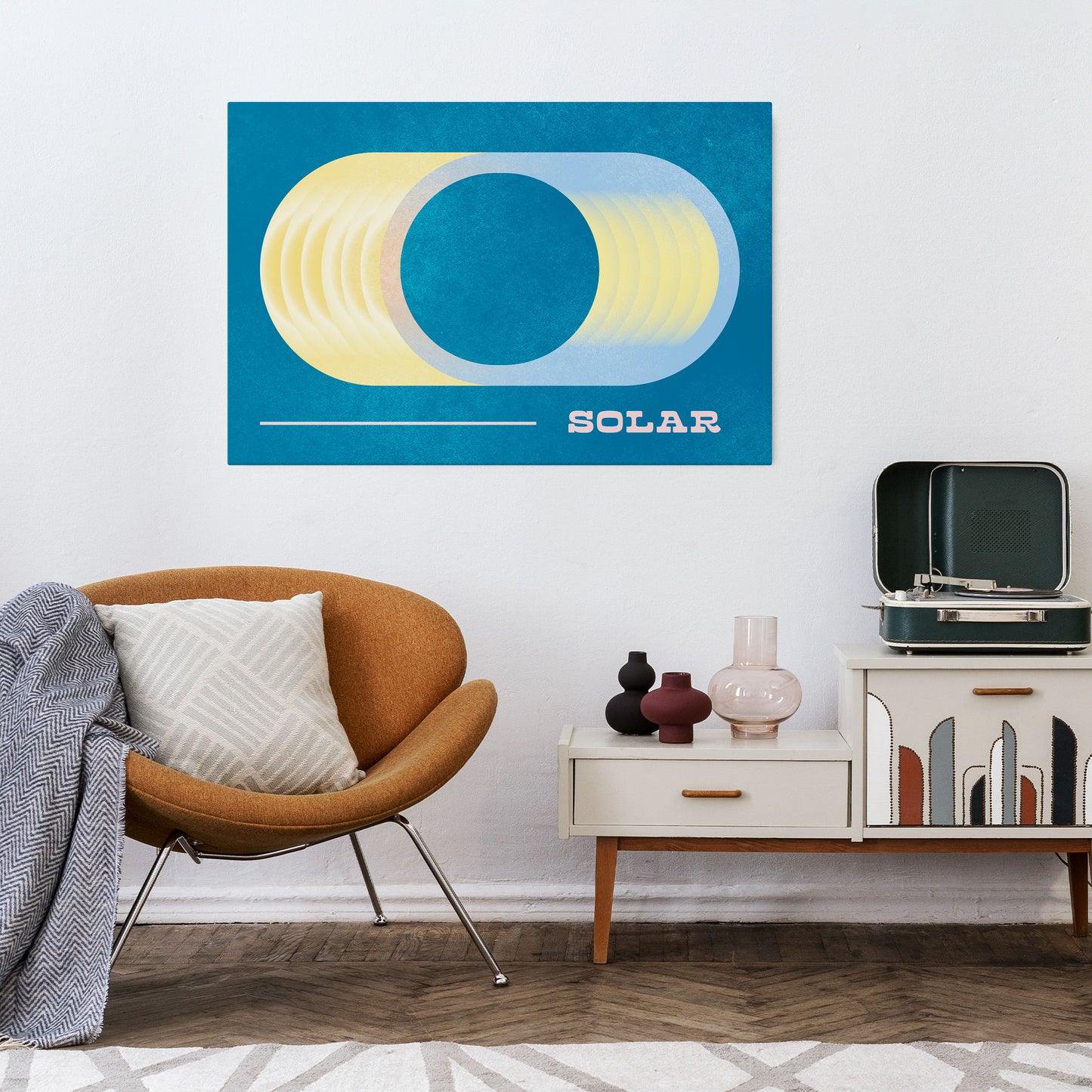 SOLAR APERTURE Stampa su tela orizzontale
