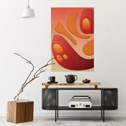 STRUTTURA IMMERSIONALE Poster verticale staccabile e attaccabile