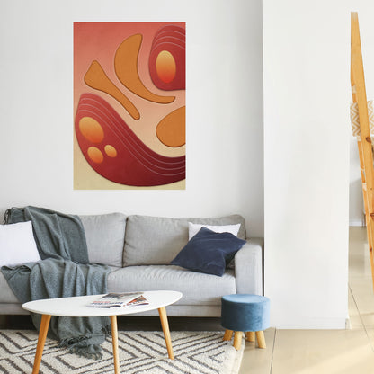 STRUTTURA IMMERSIONALE Poster verticale staccabile e attaccabile