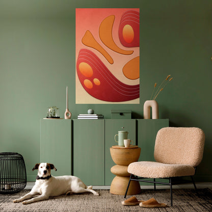 STRUTTURA IMMERSIONALE Poster verticale staccabile e attaccabile