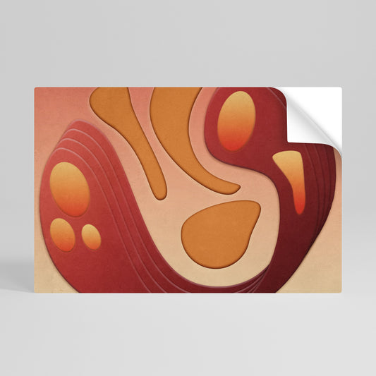 STRUTTURA IMMERSIONALE Poster orizzontale staccabile e attaccabile