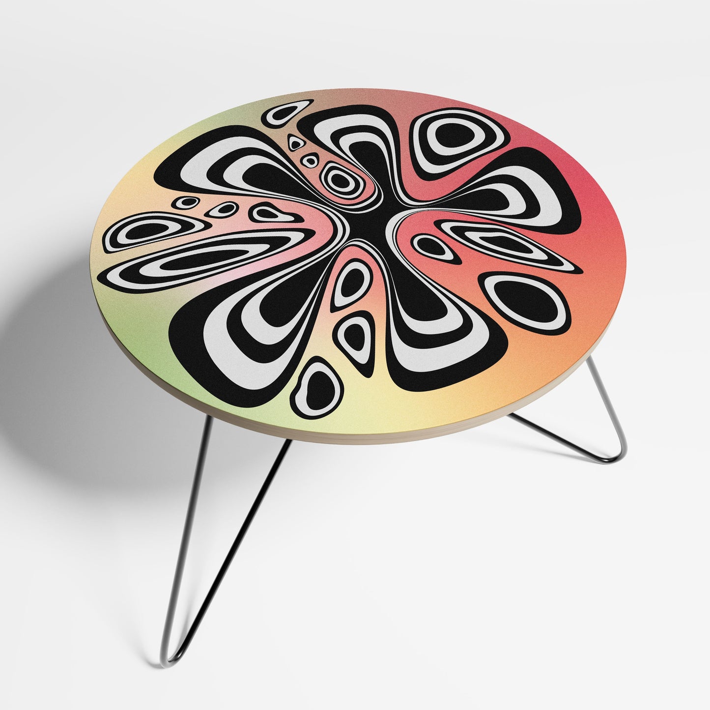 Tavolino da caffè piccolo ILLUSIONARY SPLASH