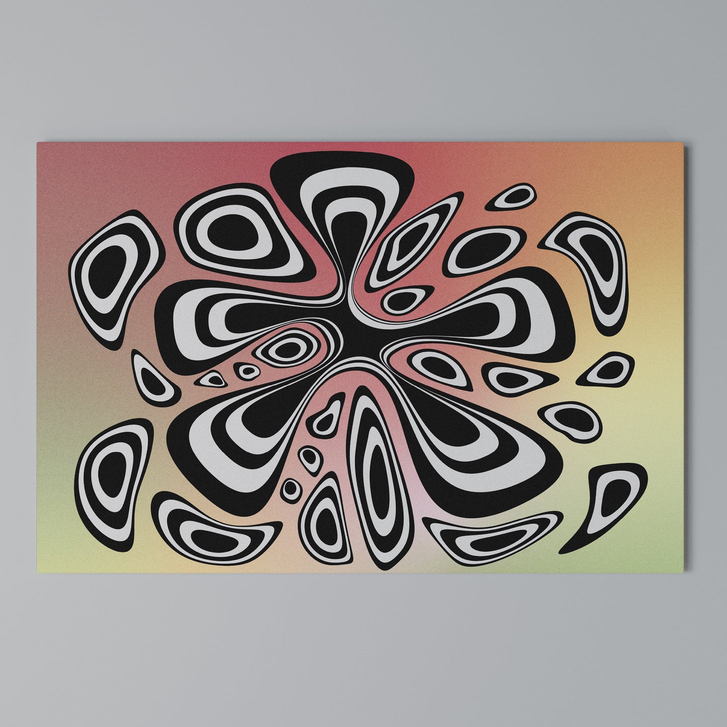 ILLUSIONARY SPLASH Stampa su tela orizzontale