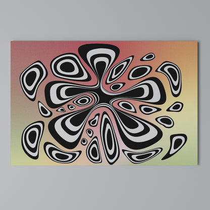 ILLUSIONARY SPLASH Stampa su tela orizzontale