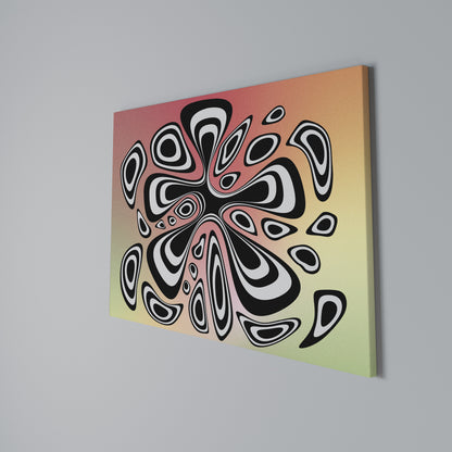 ILLUSIONARY SPLASH Stampa su tela orizzontale