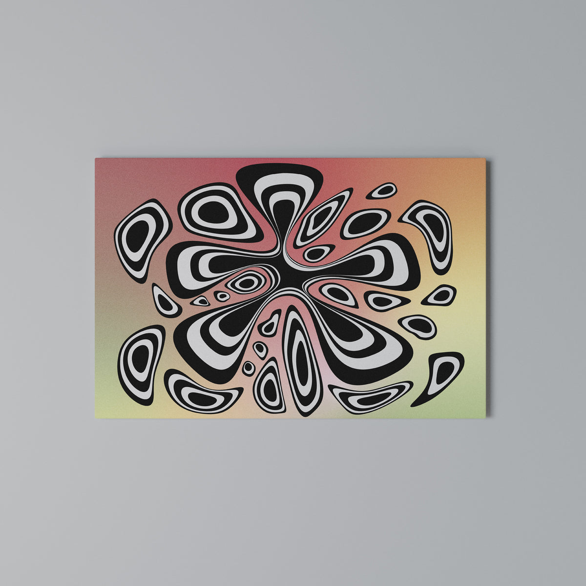 ILLUSIONARY SPLASH Stampa su tela orizzontale