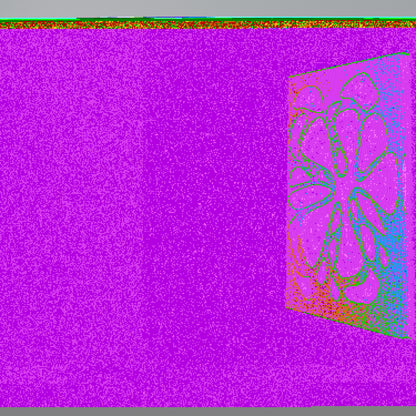 ILLUSIONARY SPLASH Stampa su Tela Verticale