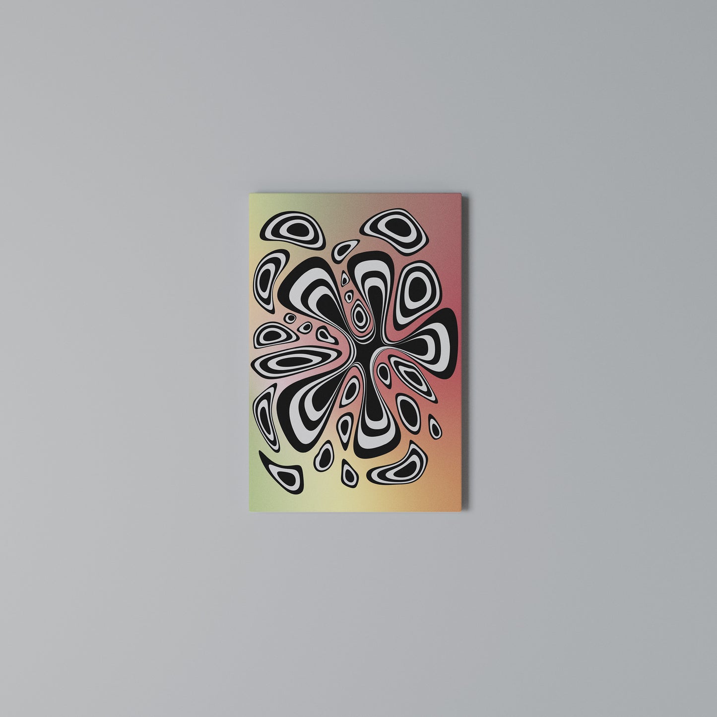 ILLUSIONARY SPLASH Stampa su Tela Verticale