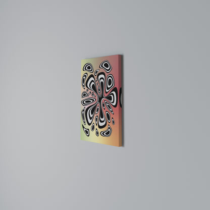 ILLUSIONARY SPLASH Stampa su Tela Verticale