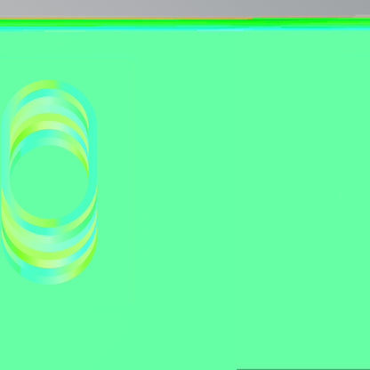 ELIPTICAL GRADIENTS Stampa su Tela Verticale