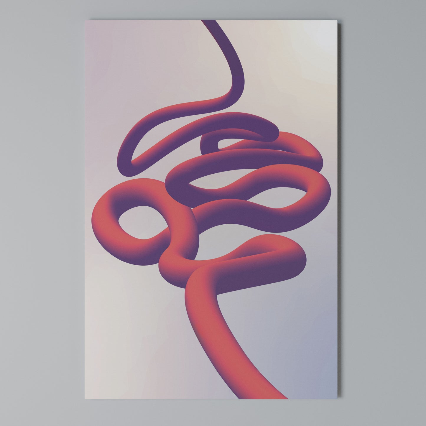 INFINITY WIRE Stampa su Tela Verticale