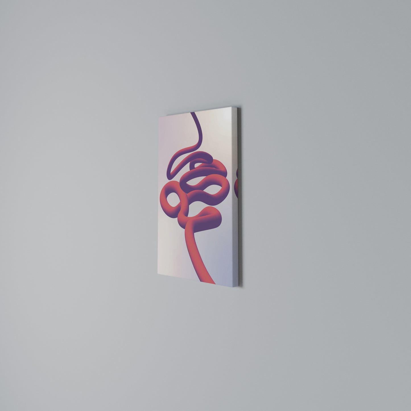 INFINITY WIRE Stampa su Tela Verticale