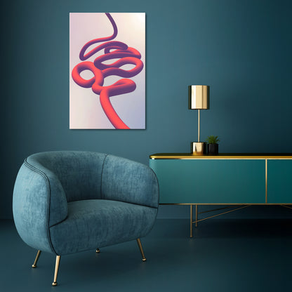 INFINITY WIRE Stampa su tela verticale
