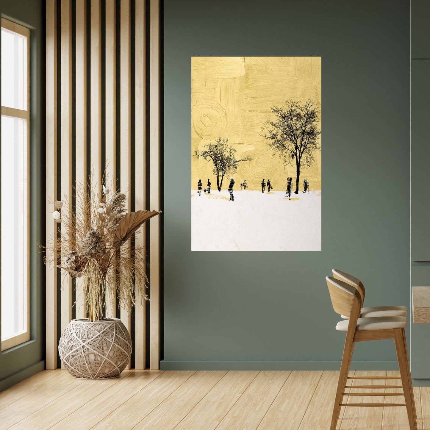 Poster verticale staccabile e attaccabile CANCELLATO NEL TEMPO